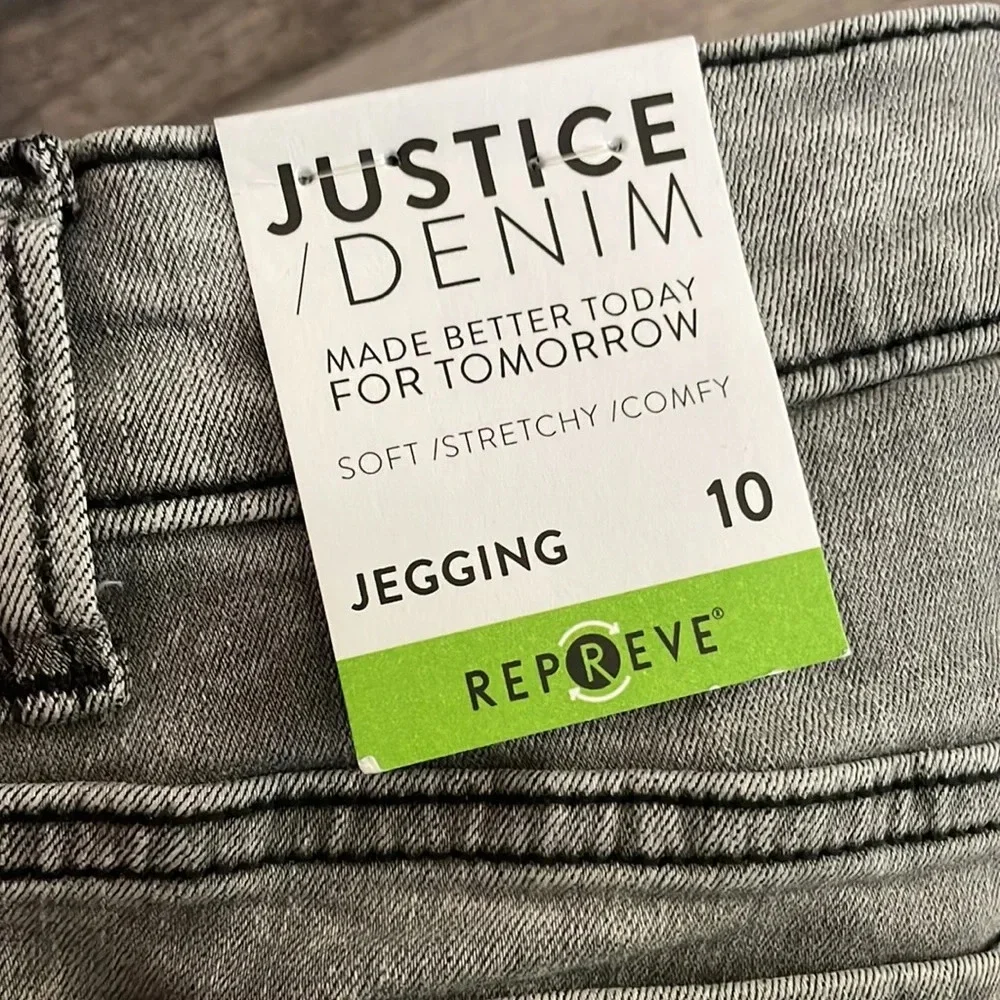 Justice stretch denim